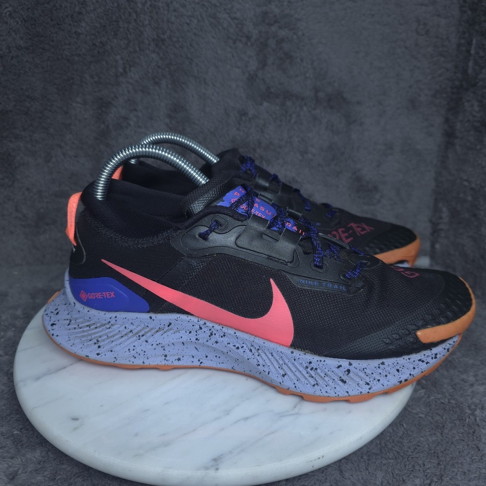 Nike Pegasus Trail 3 GTX Shoes Womens Size 9 Black Running Sneakers DC8794-002